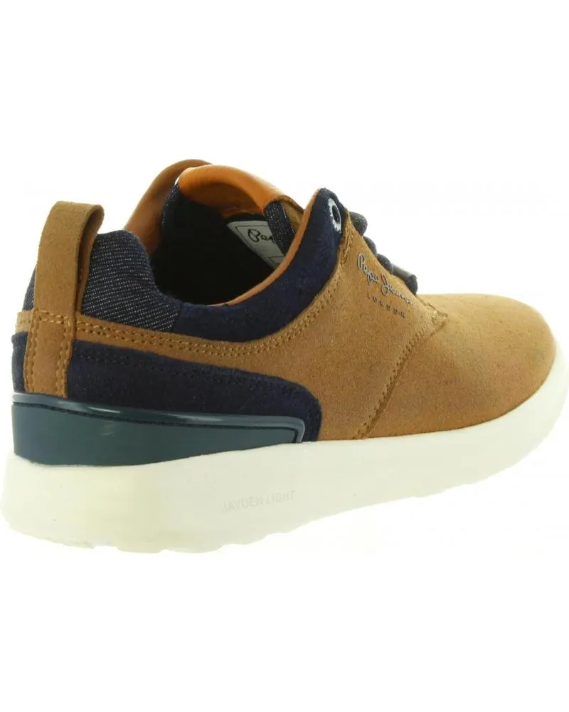 Zapatos de Niña y Niño PEPE JEANS PBS30323 JAYDEN 879 COGNAC