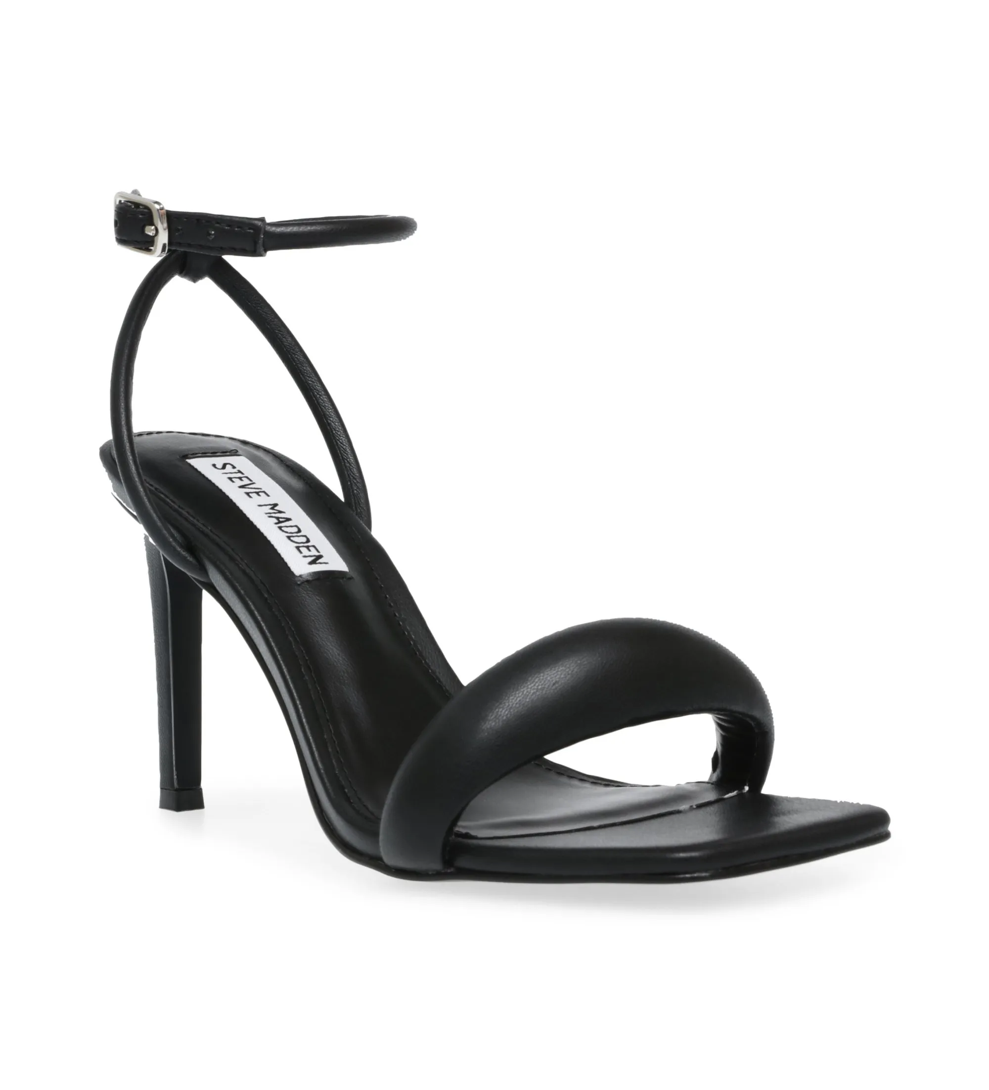 ZAPATOS DE PIEL ENTICE NEGRO ALTURA TACóN 8,5 CM