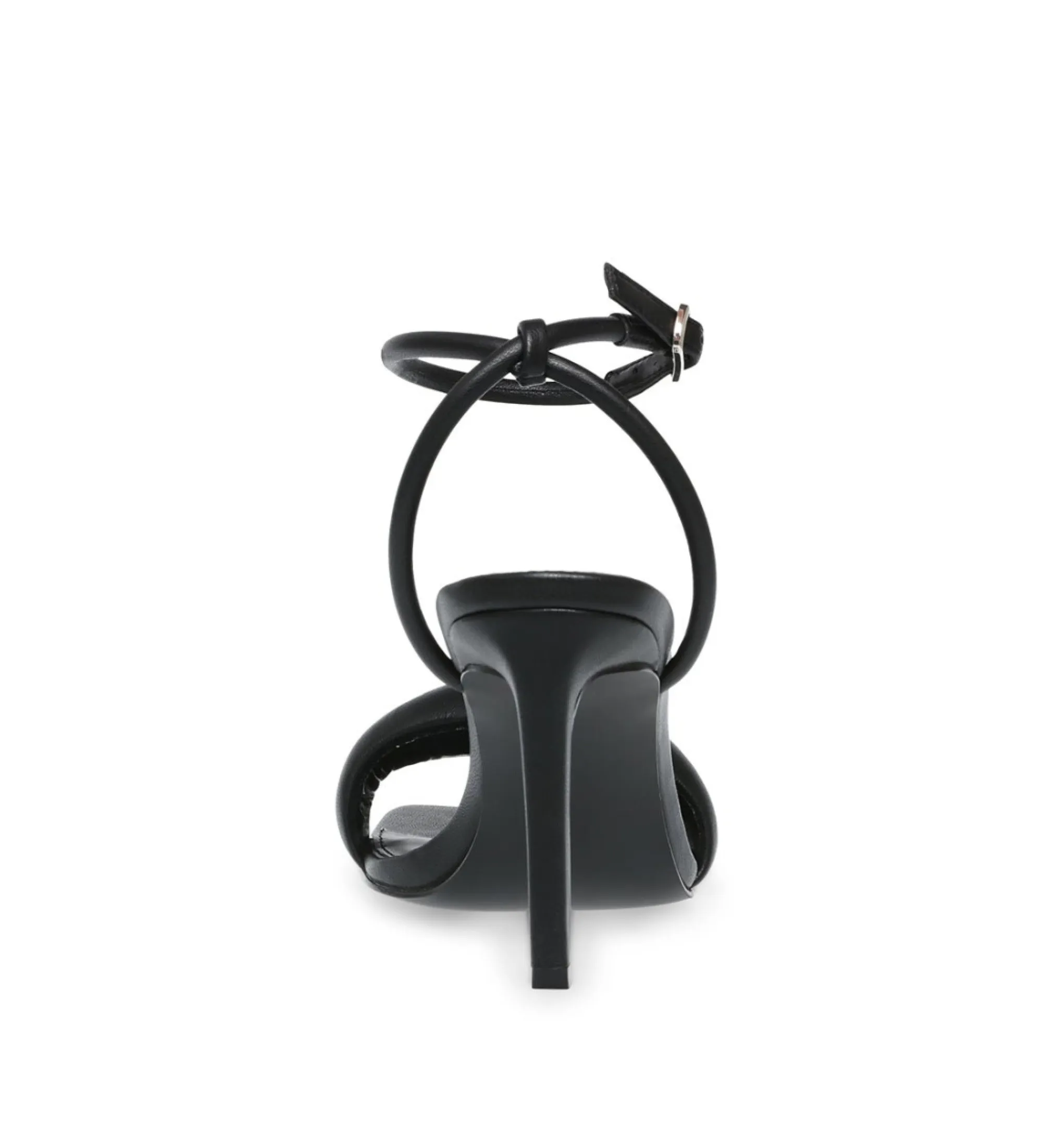 ZAPATOS DE PIEL ENTICE NEGRO ALTURA TACóN 8,5 CM