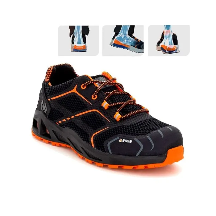 ZAPATOS DE SEGURIDAD BASE KSTEP B1004A S1P HRO SRC