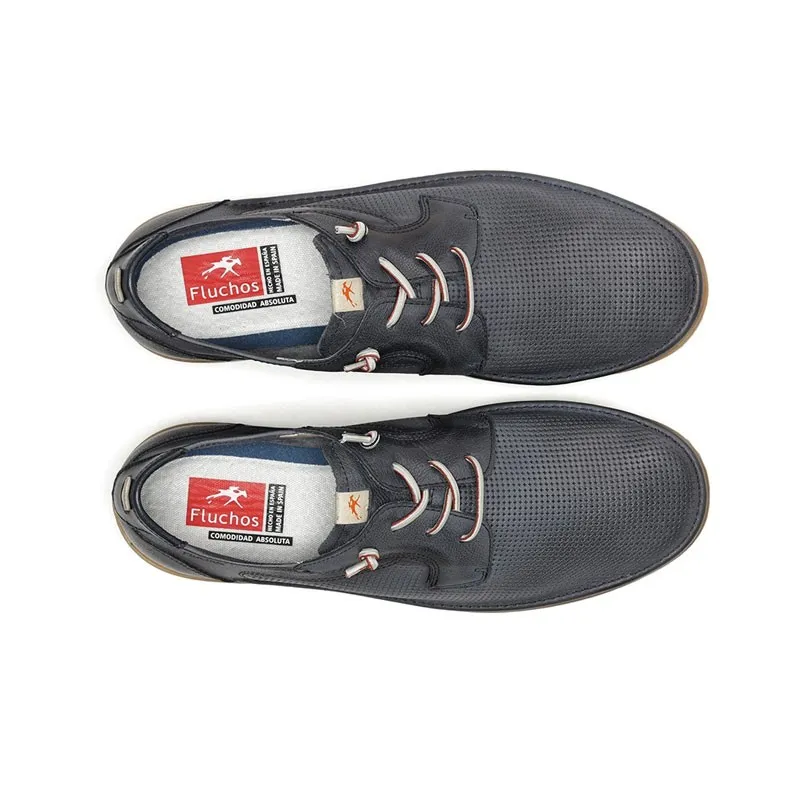 Zapatos De Sport Fluchos F1947 Hombre Marino