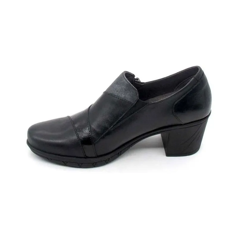 Zapatos De TacÓn Fluchos F1802 Mujer Negro
