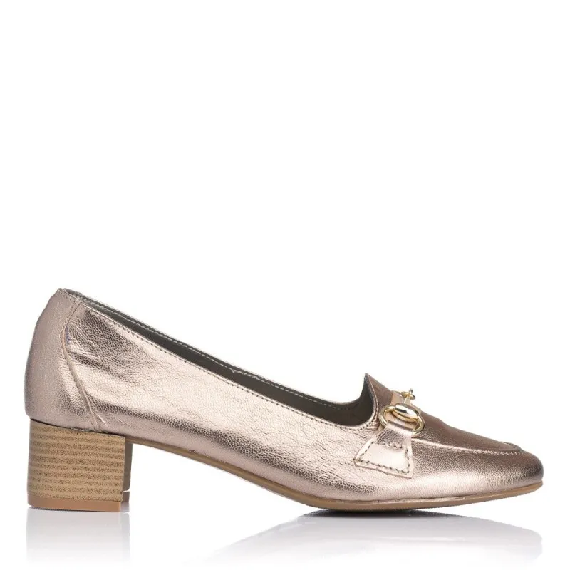 Zapatos De TacÓn Maria Jaen 6020 Mujer Oro