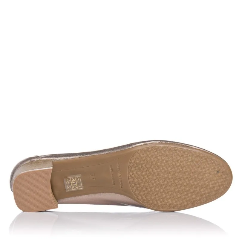 Zapatos De TacÓn Maria Jaen 6020 Mujer Oro