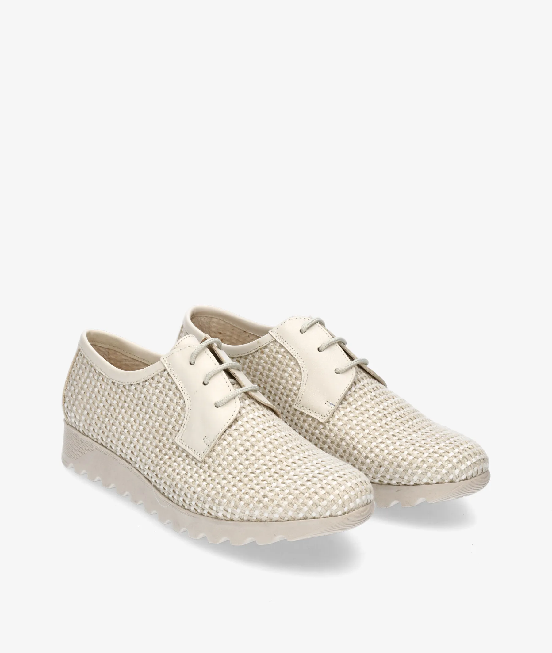 Zapatos de tacón bajo Kénnebec 8210 REJILLA en hueso