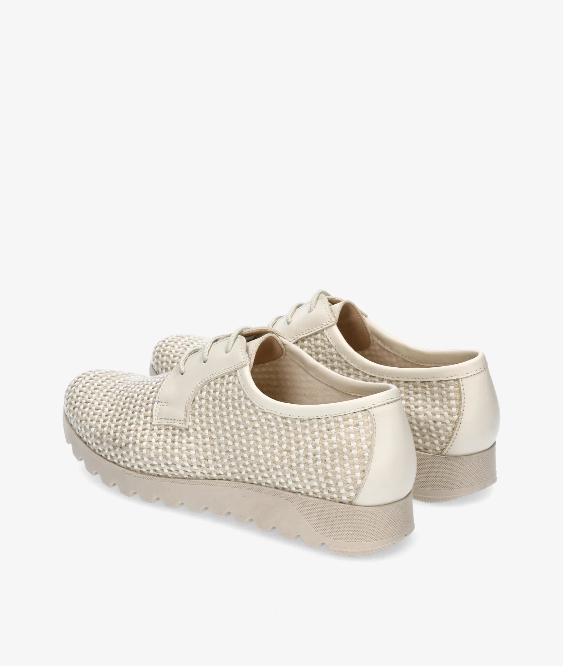 Zapatos de tacón bajo Kénnebec 8210 REJILLA en hueso