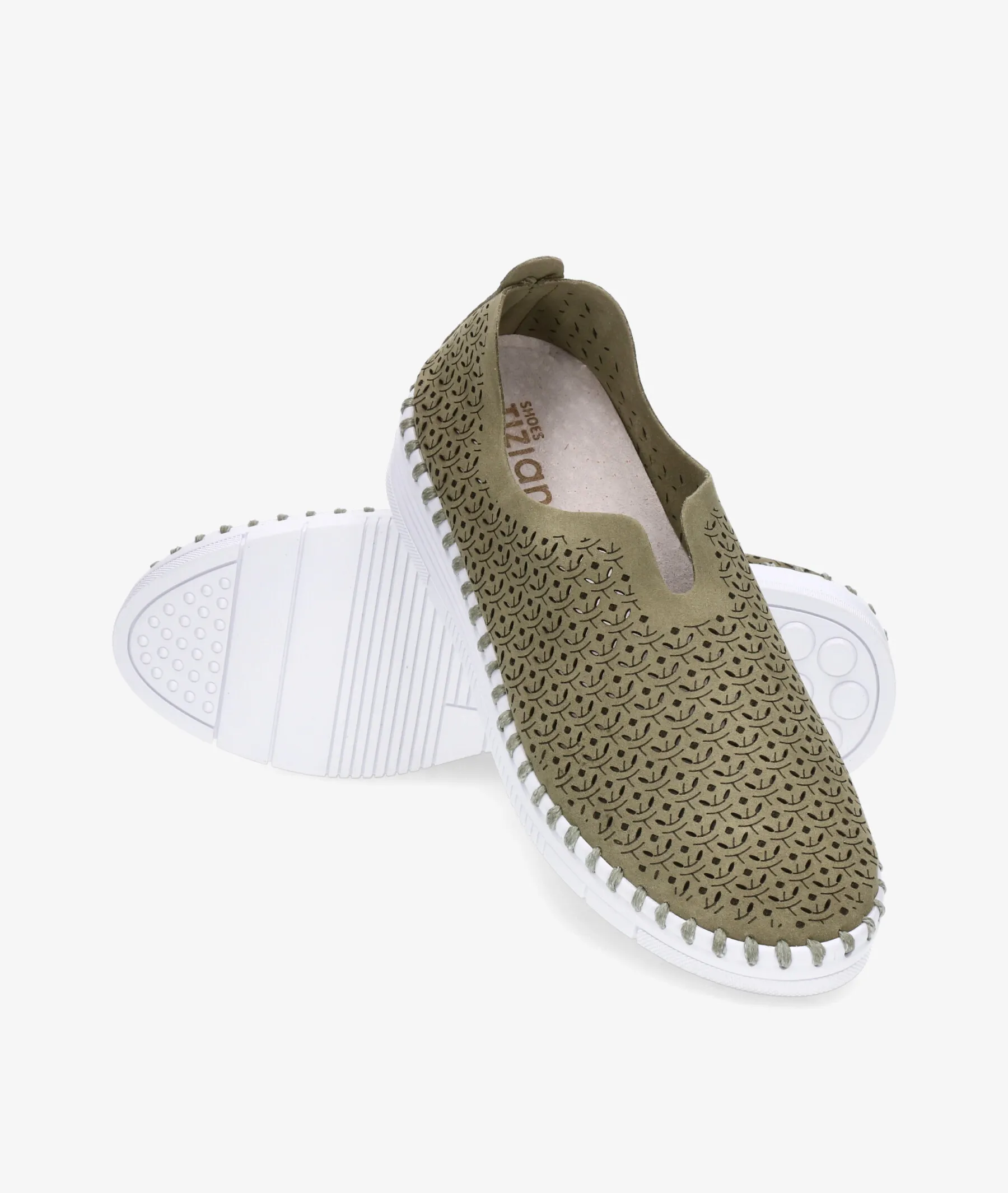 ZAPATOS DE TACóN BAJO TIZIANA HMAD9406 EN CAKI
