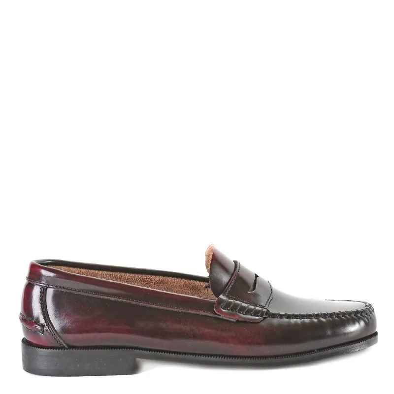 Zapatos De Vestir Castellanos Artesanos  Hombre Burdeos