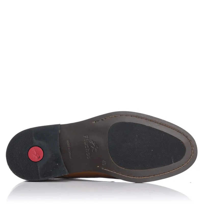 Zapatos De Vestir Fluchos F1758 Hombre Camel