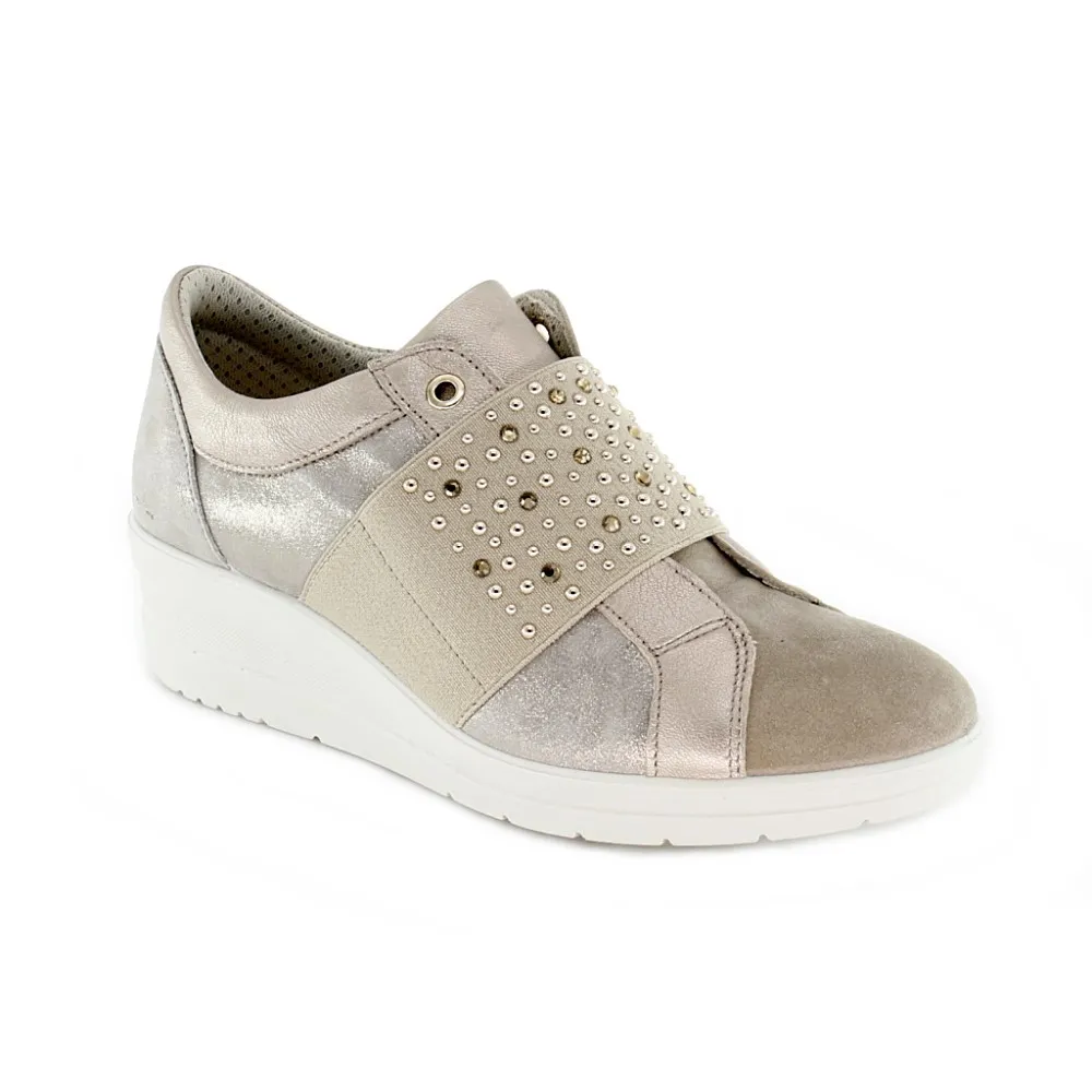Zapatos deportivos cuña Imac 506030 Beige