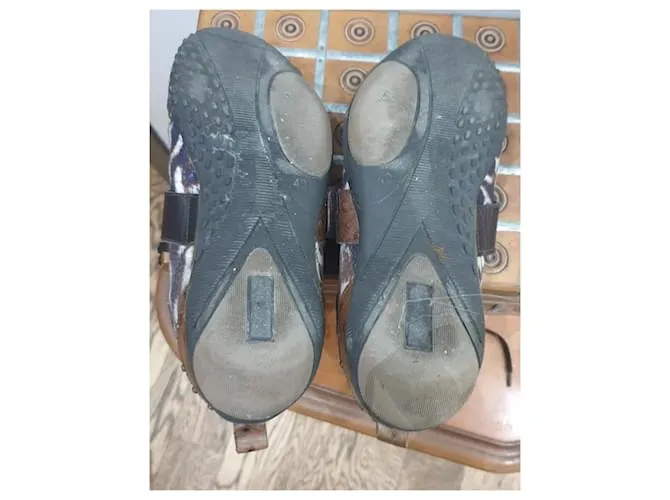 Zapatos deportivos Just Cavalli animalier Castaño 