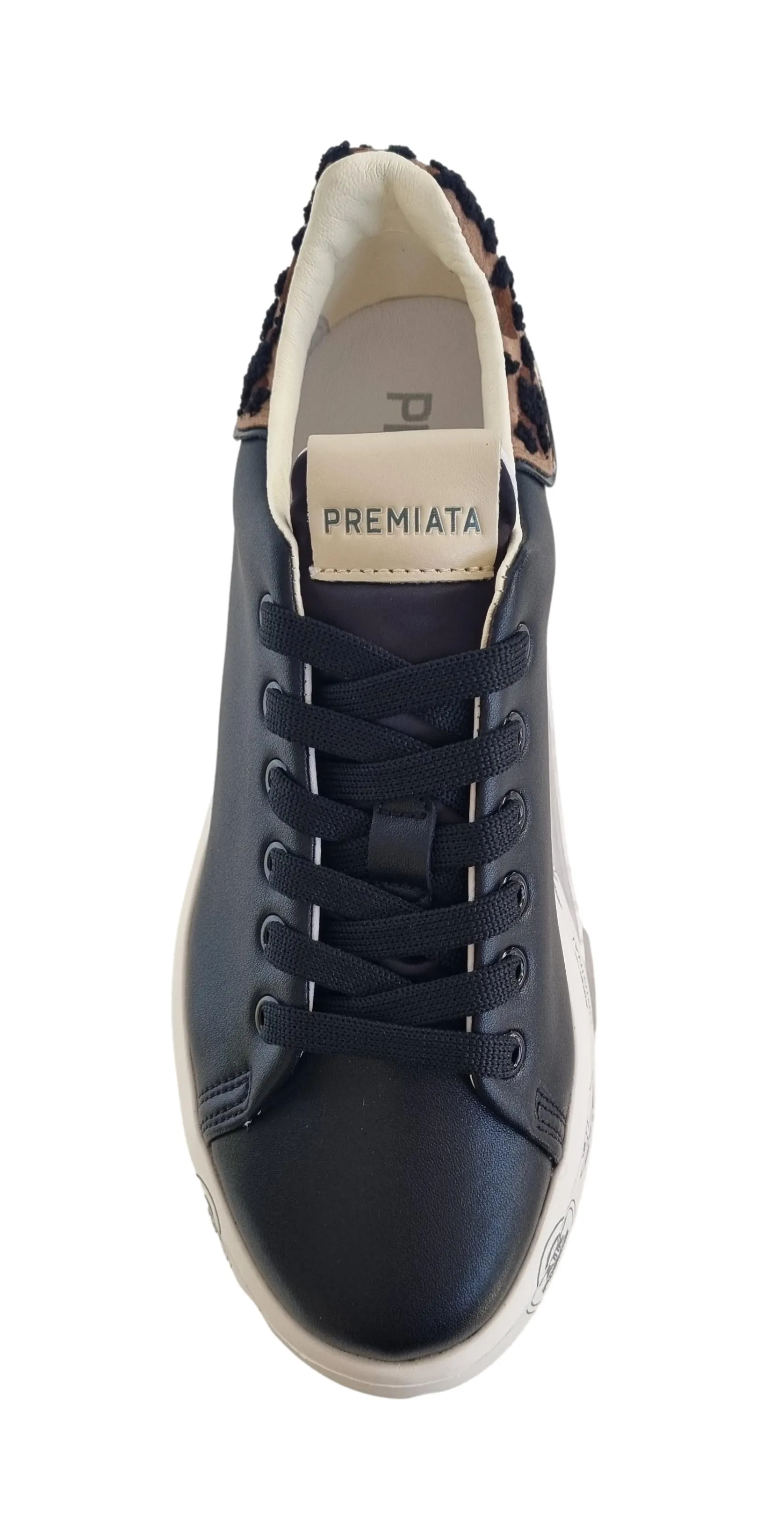 Zapatos deportivos mujer PREMIATA de piel BELLE_6549 negro