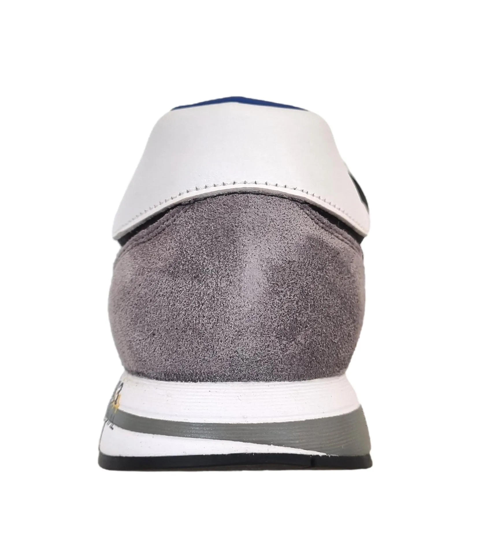 Zapatos deportivos Premiata para hombre en piel y tejido Lucy_1008 gris azul