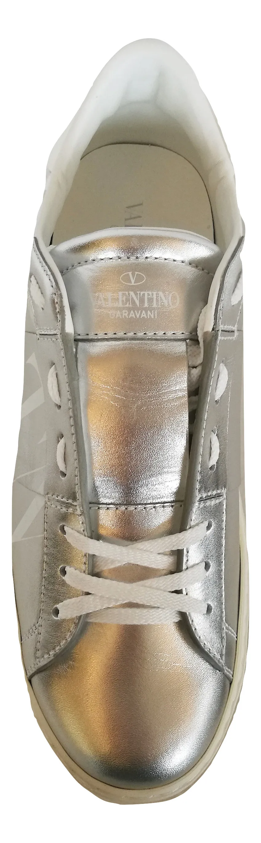 Zapatos deportivos Valentino Garavani mujer VLTN UW2S0781 plateado