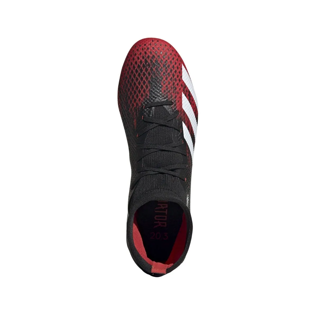 Zapatos Fútbol Hombre Adidas Predator 20.3 Terreno Firme Negro