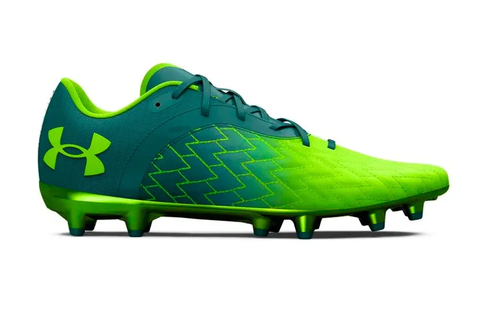 Zapatos Fútbol Hombre Under Armour Magnetico Verde