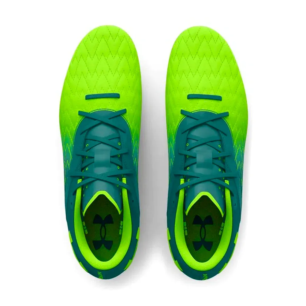 Zapatos Fútbol Hombre Under Armour Magnetico Verde