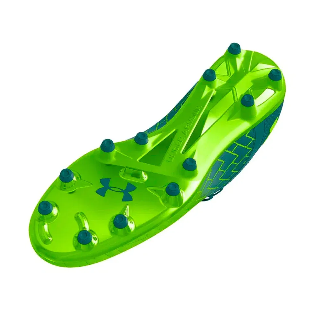 Zapatos Fútbol Hombre Under Armour Magnetico Verde