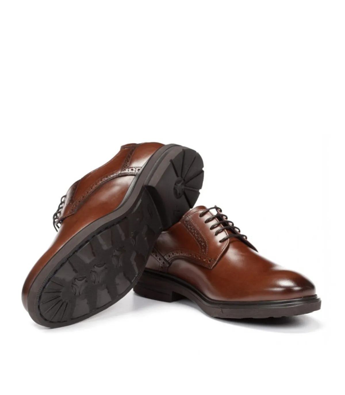 ZAPATOS HOMBRE CORDONES 630 MARRÓN