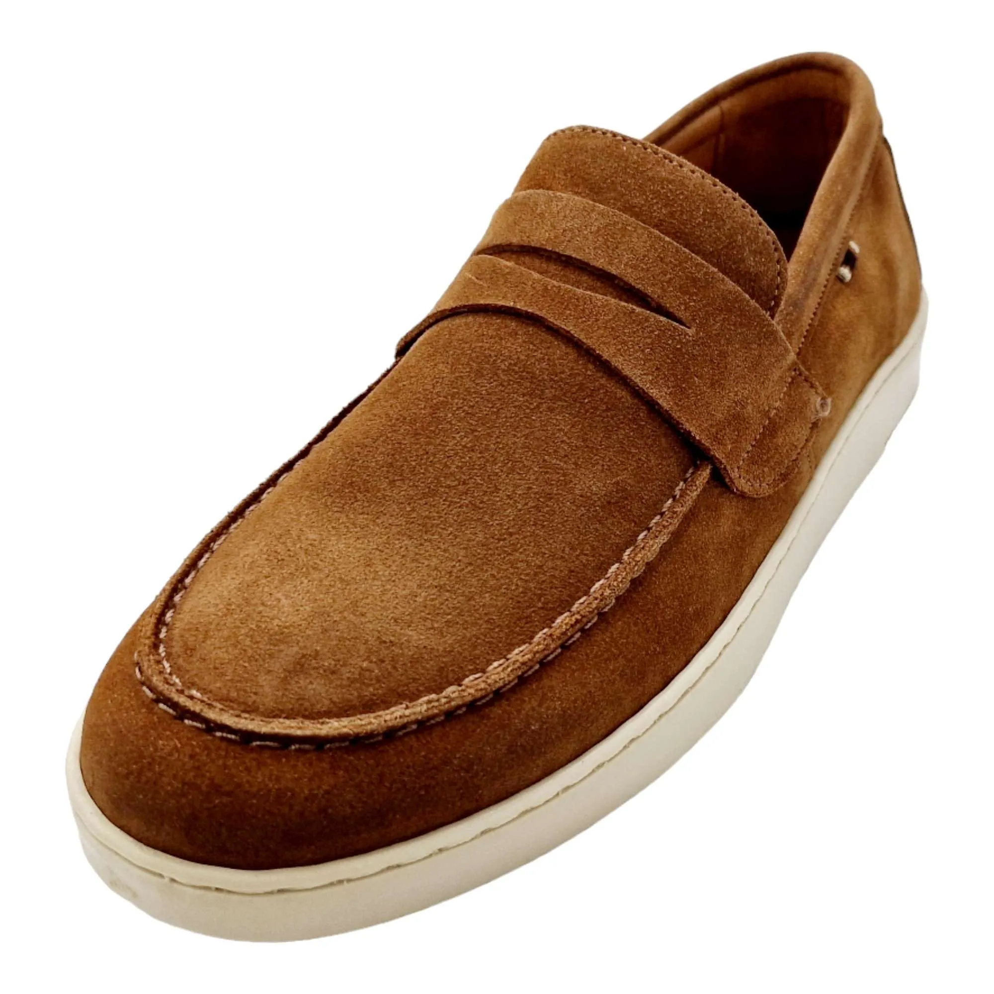ZAPATOS MOCASÍN HOMBRE PIEL SUELA CASCO CUERO