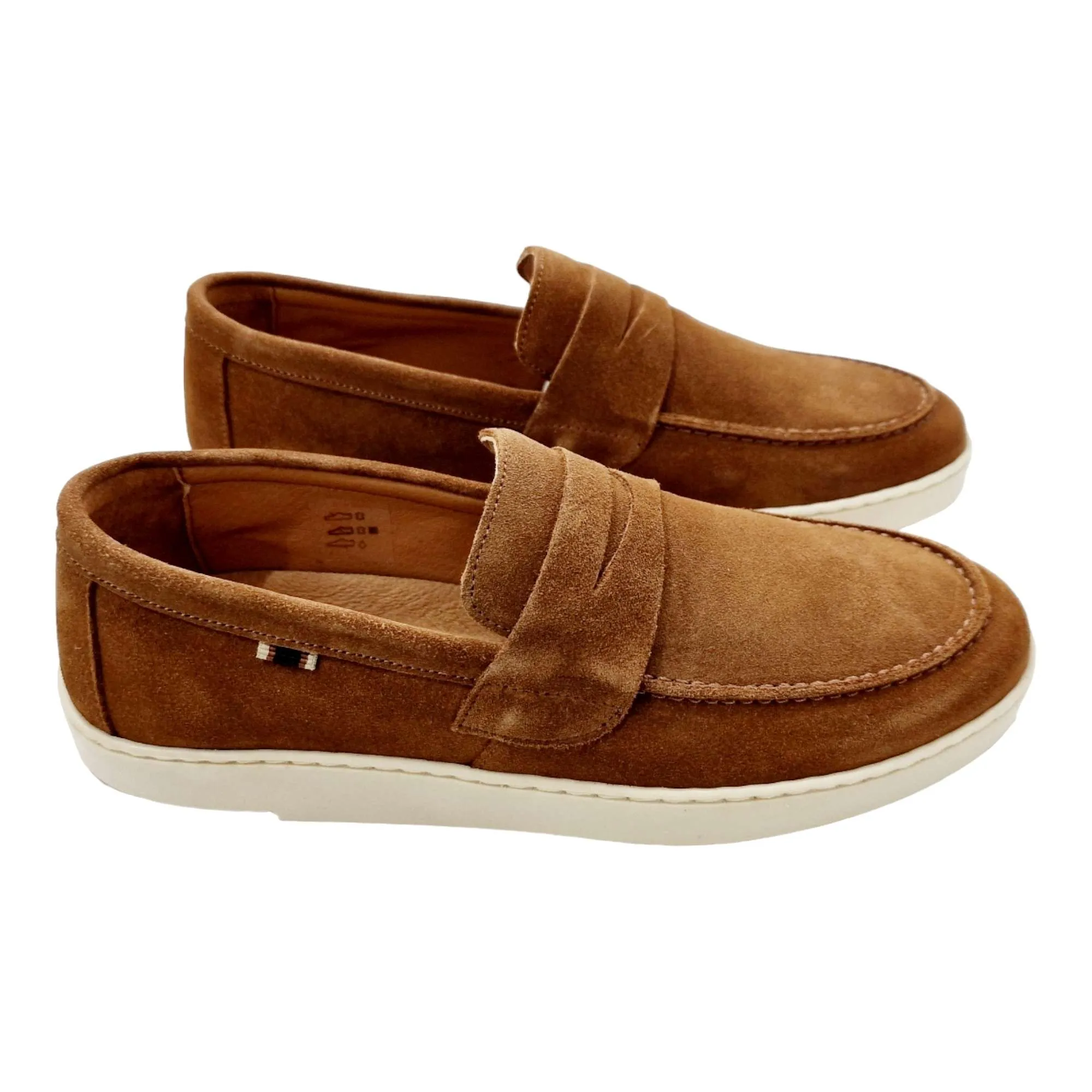 ZAPATOS MOCASÍN HOMBRE PIEL SUELA CASCO CUERO