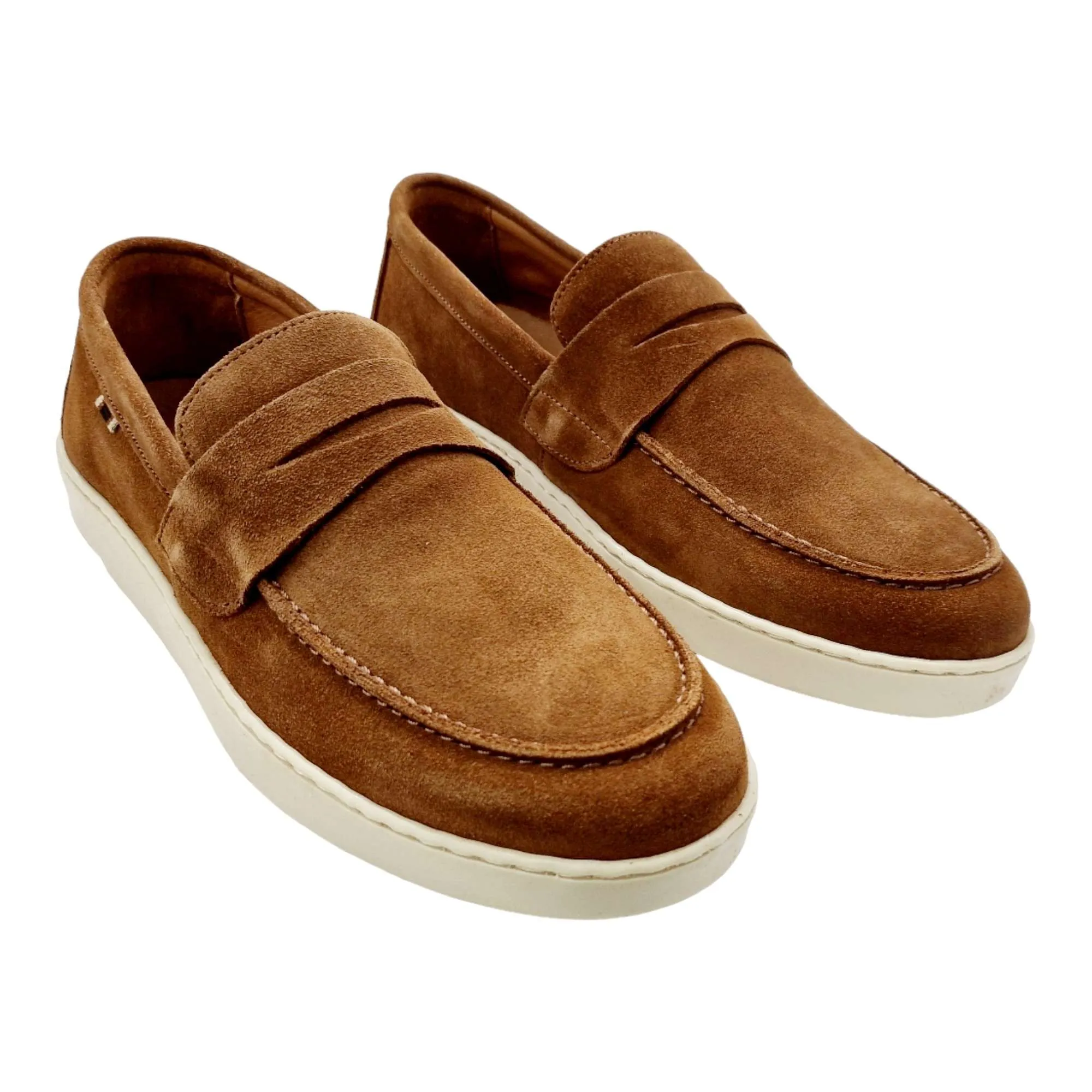 ZAPATOS MOCASÍN HOMBRE PIEL SUELA CASCO CUERO