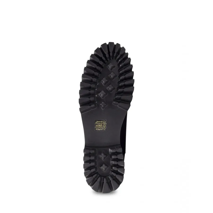 Zapatos Mujeres Botines LA CARRIE 612 213 10 Black Cuero Negro