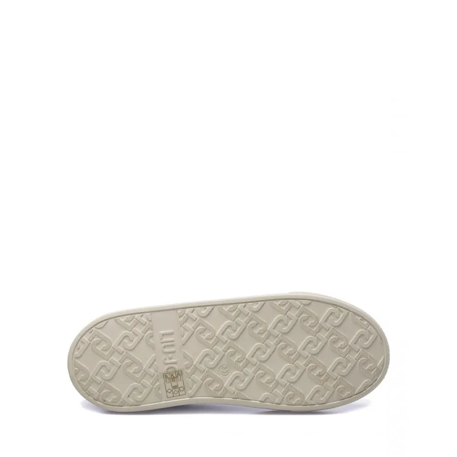 Zapatos Mujeres Sneakers LIU JO Milano Kylie 1 Glitter Cuero Negro Leo