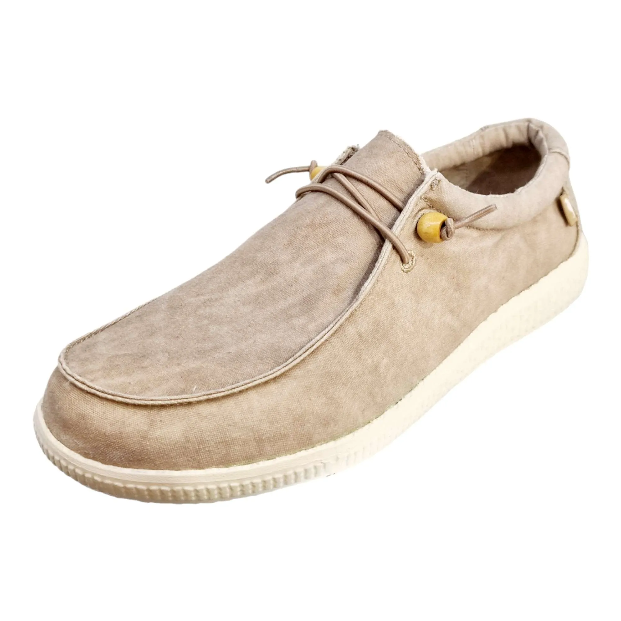 ZAPATOS NAÚTICO WALLABI BEIG HOMBRE WALKINPITAS BEIGE