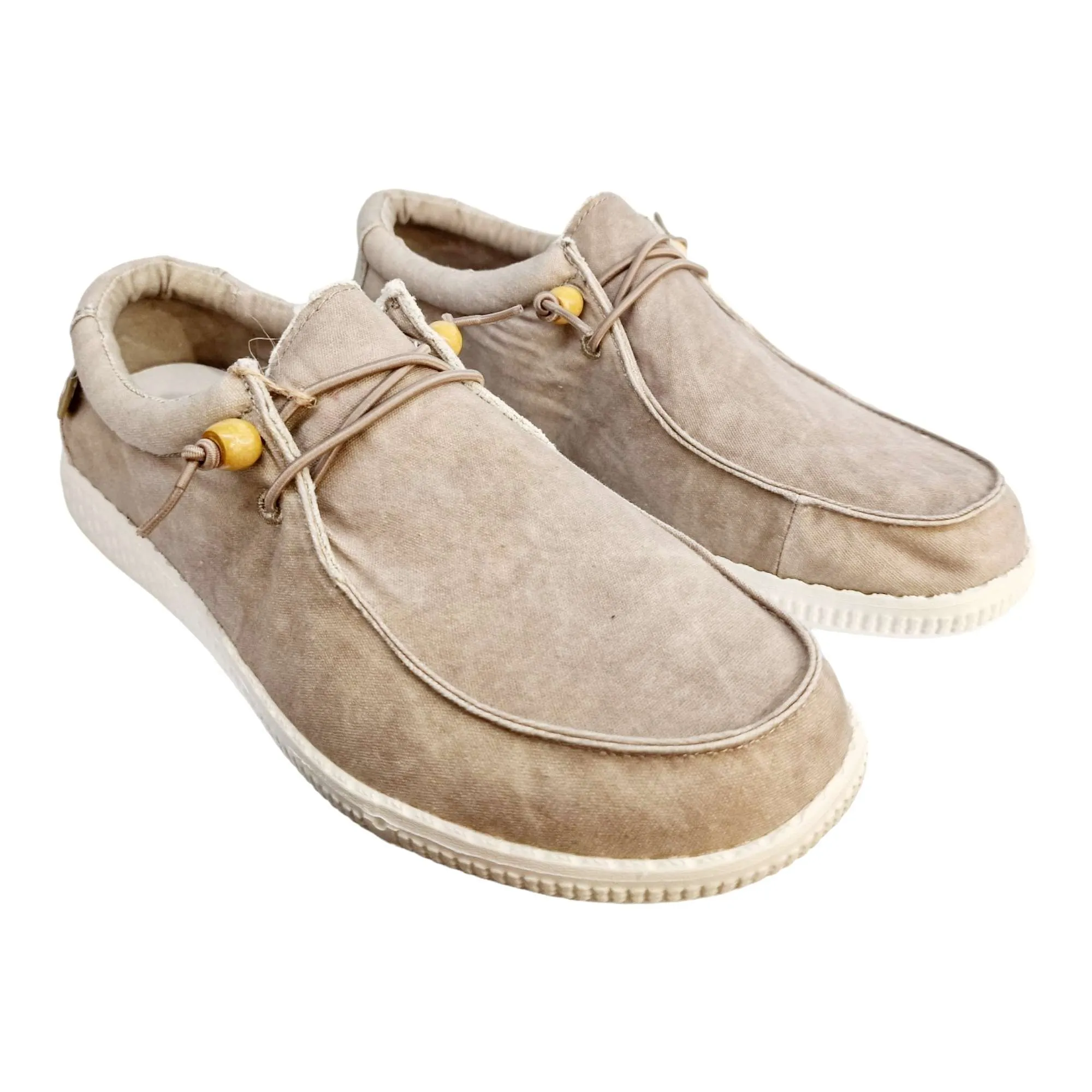 ZAPATOS NAÚTICO WALLABI BEIG HOMBRE WALKINPITAS BEIGE