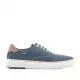 Zapatos sport Baerchi azules con detalles en cuero