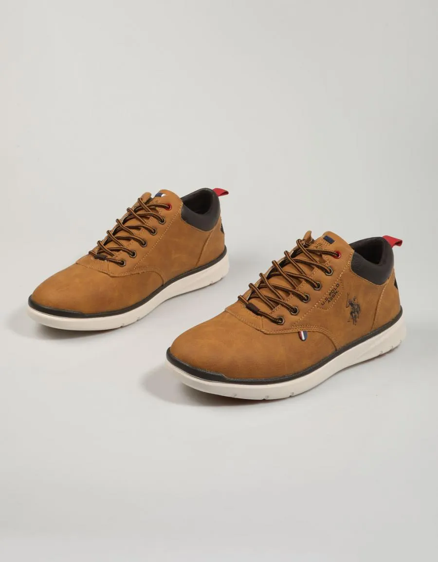  zapatos sport US POLO ASSN Ygor en Cuero 84066