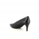Zapatos tacón Angel Alarcón negros con punta fina y  plantilla acolchada