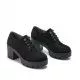 Zapatos tacón Mustang negros modelo bass
