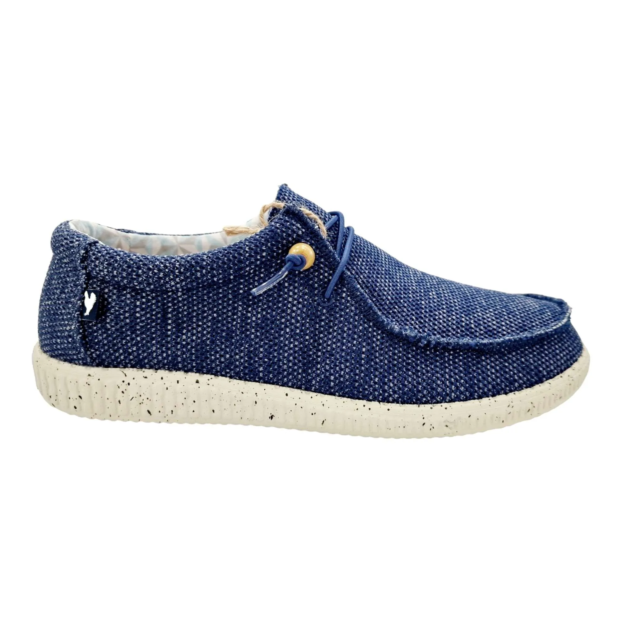 ZAPATOS WALABI HOMBRE TEJIDO WALKINPITAS MARINO MARINO