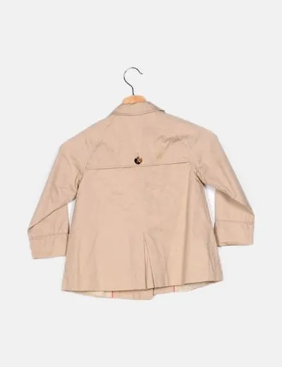 Zara Gabardina beige casual