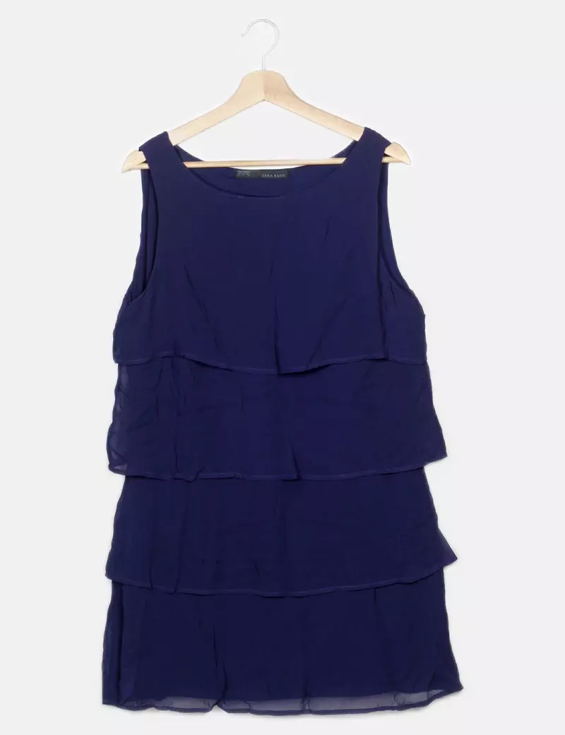 Zara Vestido formal Fluido