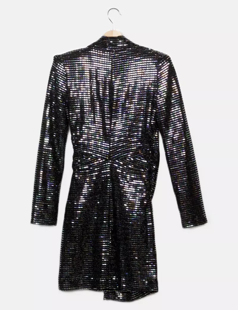Zara Vestido formal lentejuelas